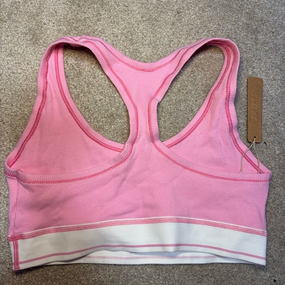 NWT SET Skims Cotton Ribbed Racerback Bralette & Boxers - Picture 8 of 12